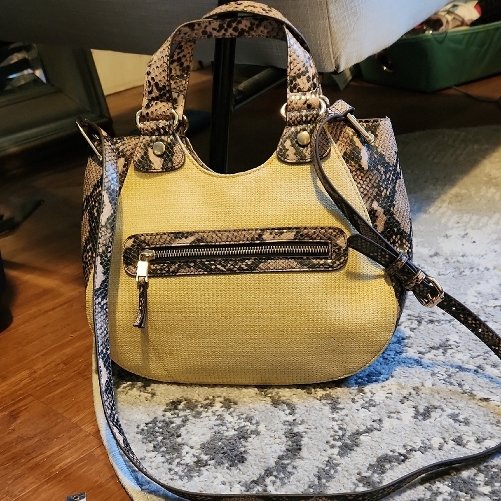Stylish Tan and Brown Women's Bag